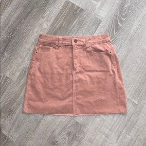 NEW! ROOLEE corduroy mini skirt